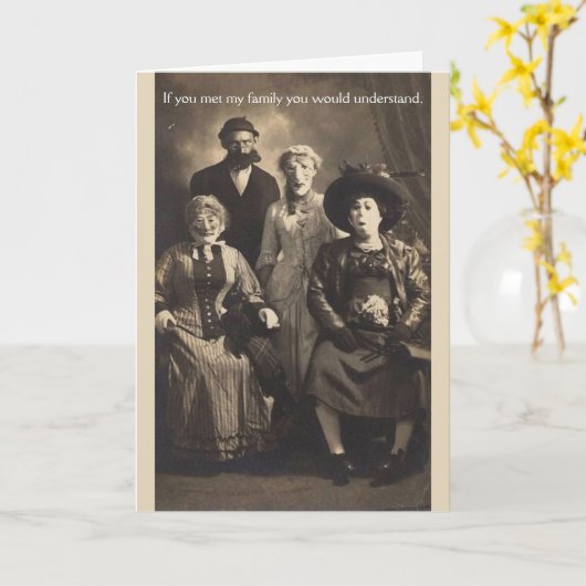  - Als je mijn familie hebt ontmoet..., Kaart (Gele Bloem)