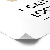 Als je mijn kat pijn doet, kan ik je kattenpootjes poster (Hoek)