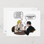 Als je mijn man was... briefkaart (Voorkant / Achterkant)