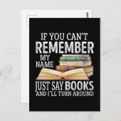 Als je mijn naam niet kunt onthouden, zeg dan gewo briefkaart (Voorkant / Achterkant)