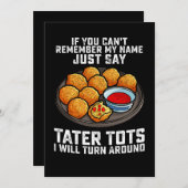 Als je mijn naam niet meer weet, zeg dan gewoon Ta Kaart (Voorkant / Achterkant)