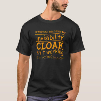 Als je mijn onzichtbare kleding kunt lezen, is dat t-shirt