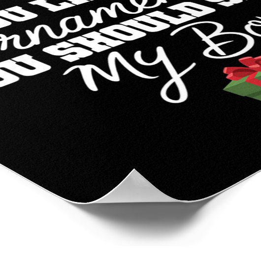 Als je mijn versieringen leuk vindt, moet je mijn poster (Hoek)