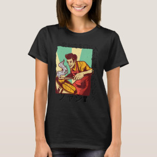 Als je mijn vlees in je mond stopt, ga je het doen t-shirt