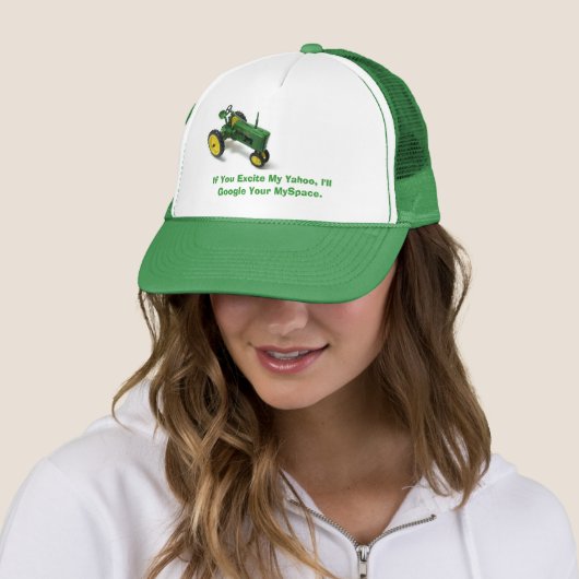 Als je mijn Yahoo uitspreekt, google ik je MySpace Trucker Pet (In situ)