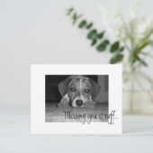 Als je mist, ben je niet goed... briefkaart (Staand voorkant)