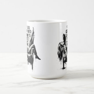 Als je moe wordt, leer dan te rusten in plaats van koffiemok