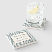 Als je mopperig bent en je weet het stenen onderzetter (Zijkant)