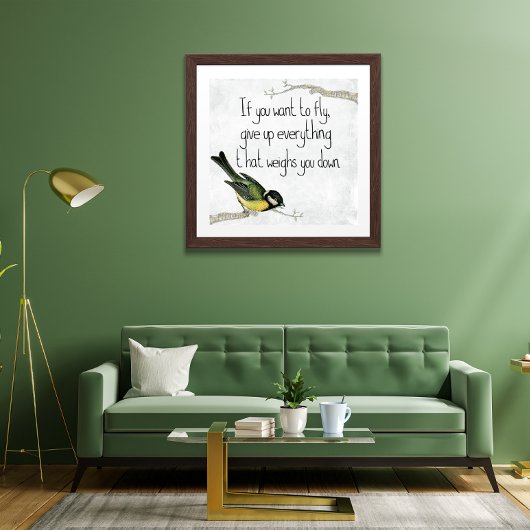 Als je Motivatie Poster wilt vliegen