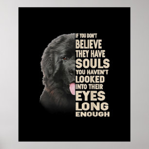 Als je niet gelooft dat ze Souls Newfoundland hebb Poster