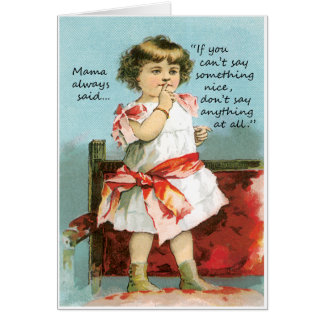 Als je niet iets leuks blanco kan zeggen