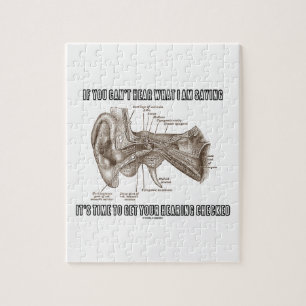 Als je niet kunt horen wat ik Gezegde ben (oeveran Legpuzzel