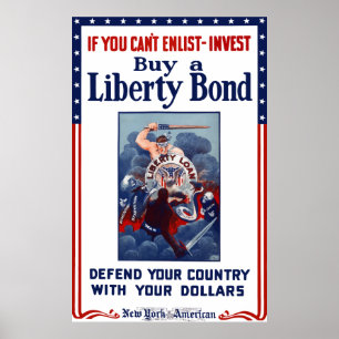 Als je niet kunt inschrijven - Investeer Poster