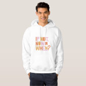 Als je niet meer weet wanneer?" T-Shirt (Voorkant volledig)