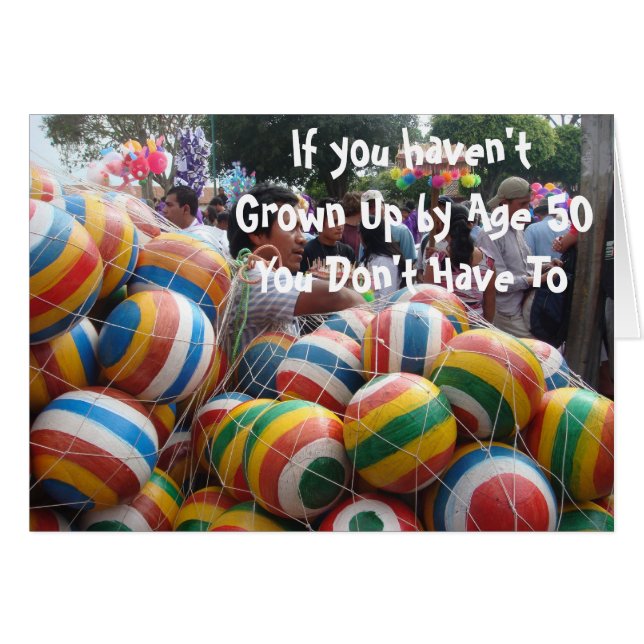 Als je niet op 50 bent opgegroeid, hoef je niet (Voorkant Horizontaal)