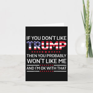 Als je niet op Trump houdt, dan zal je waarschijnl Kaart