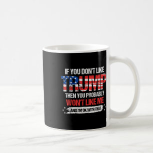 Als je niet op Trump houdt, dan zal je waarschijnl Koffiemok