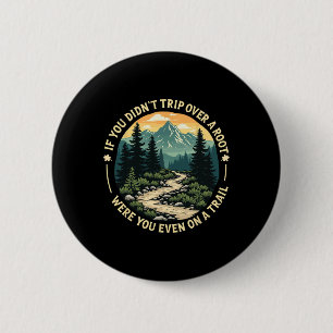 Als je niet over een wortel bent gestruikeld, was ronde button 5,7 cm
