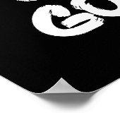 Als je niet stopt, flauwvalt of sterft, ga dan doo poster (Hoek)