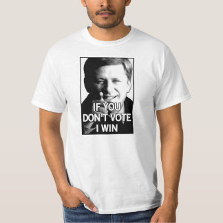 Als je niet tegen Harper Wins stemt T-shirt