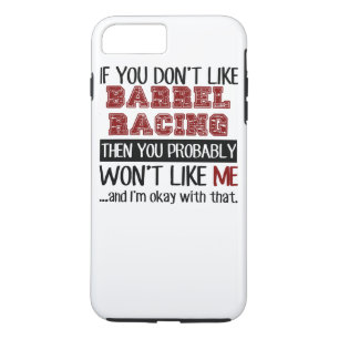 Als je niet van Barrel Racing Cool houdt Case-Mate iPhone Case