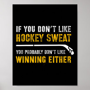 Als je niet van hockey houdt poster