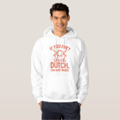 Als je niet veel Nederlands bent Hoodie (Voorkant volledig)