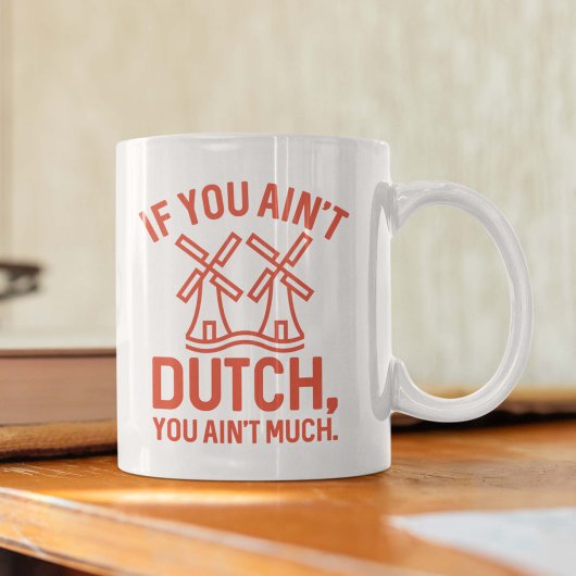 Als je niet veel Nederlands bent Koffiemok