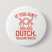 Als je niet veel Nederlands bent Ronde Button 7,6 Cm (Voorkant)