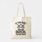 Als je niet veel Nederlands bent Tote Bag (Achterkant)