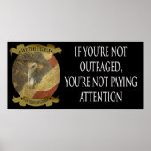 Als je niet woedend bent, let je niet op poster (Voorkant)