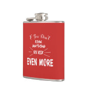 Als je niets riskeert, riskeer je nog meer heupfles (Links)