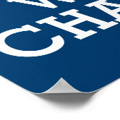 Als je niets verandert poster (Hoek)