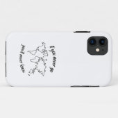 Als je nooit gaat, zal je nooit weten Case-Mate iPhone case (Achterkant (horizontaal))