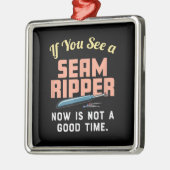 Als je nu een zeemijper ziet, is dat geen goed mom metalen ornament (Links)