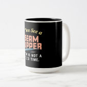 Als je nu een zeemijper ziet, is dat geen goed mom tweekleurige koffiemok (Voorkant rechts)