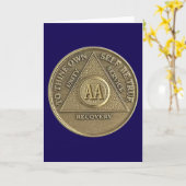 Als je nuchter bent, ben je onderdeel van het plan kaart (Gele Bloem)