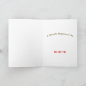 Als je nuchter bent, is er een wonder gebeurd op d kaart (Binnen)