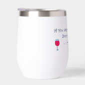 Als je nuchter wilt blijven, kom dan niet over (Rechts)