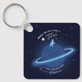 Als je op een ster wenst sleutelhanger