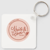 Als je op een ster wenst sleutelhanger (Achterkant)