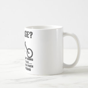 Als je oud wordt, word je oud. koffiemok