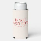 Als je pitt schildert... seltzer blikjeskoeler (Seltzer Voorkant)