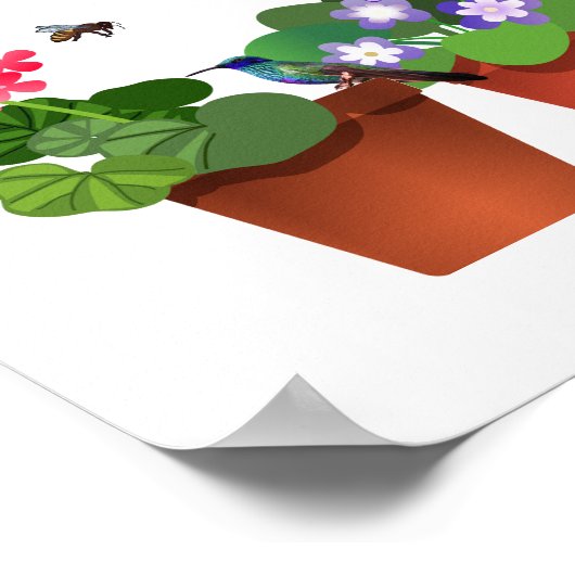 Als je Plant, zullen ze het Poster van de Garden Q (Hoek)