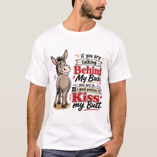 Als je praat t-shirt (Voorkant)