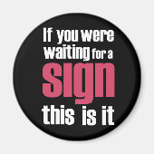 Als je... slogan magneten (Voorkant)