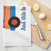 Als je snor ben ik één en zo ben ik Roll Theedoek (Quarter Fold)