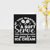 Als je Soft Serve Play Dominton Racquets Game wilt Kaart (Gele Bloem)