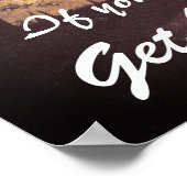 "ALS JE STRUIKELT, STA DAN WEER OP." POSTER (Hoek)