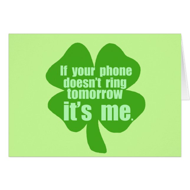 Als je telefoon morgen niet komt, ben ik het (Voorkant Horizontaal)